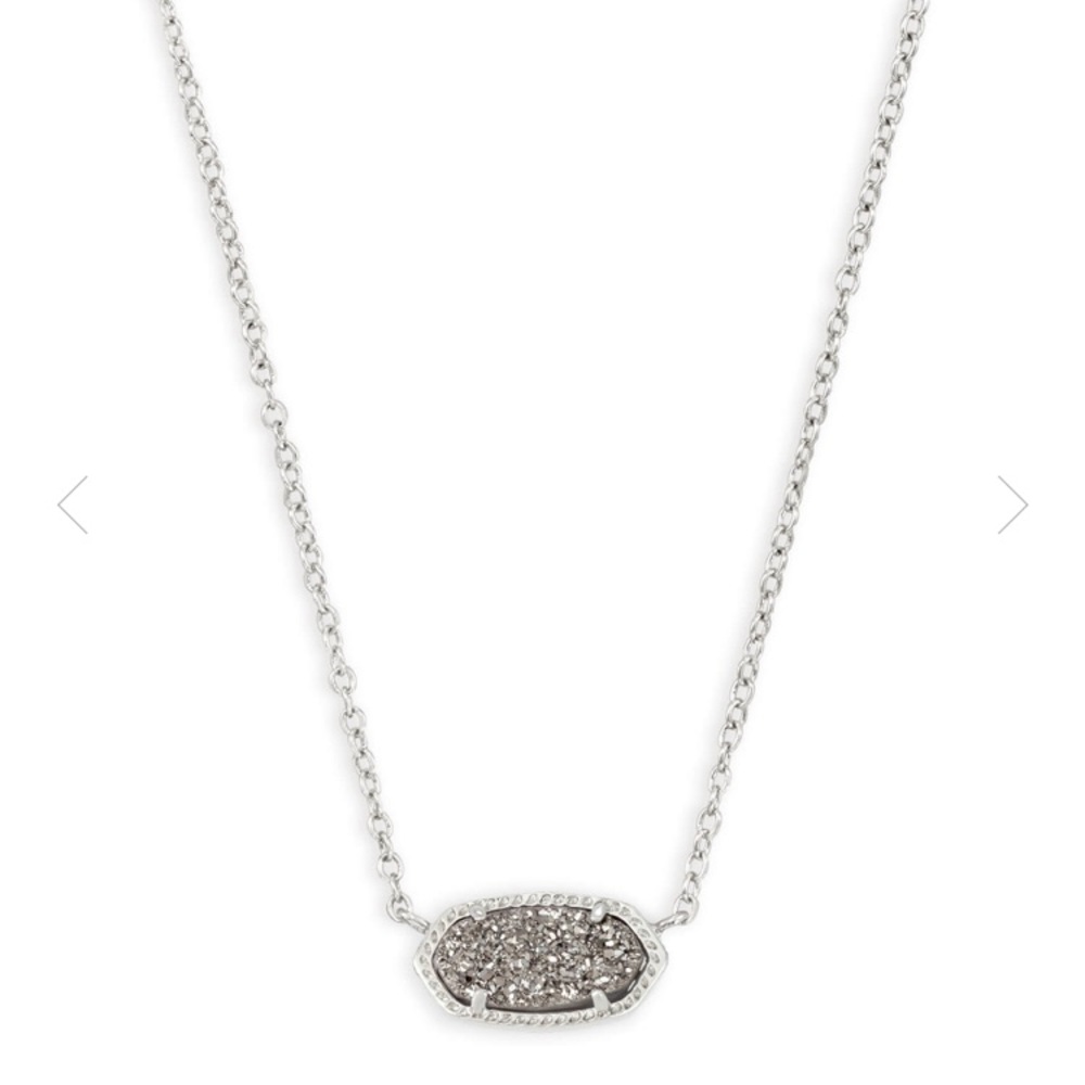 Kendra Scott Elisa Silver Pendant Necklace